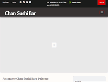 Tablet Screenshot of chansushibar.it